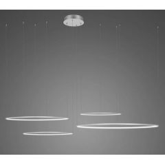 Altavola Design Led Shape LA084CO4100in4ksilverDali lampa wisząca 1x106 W srebrna