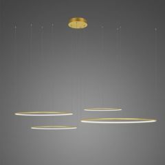 Altavola Design Ledowe Okręgi LA084CO4100in4kgoldDali lampa wisząca 4x106 W złota