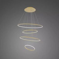 Altavola Design Ledowe Okręgi LA084P100in2700kgoldDali lampa wisząca 4x W złota