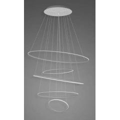 Altavola Design Led Shape LA085P120in3ksilverdimm lampa wisząca 1x151 W srebrna