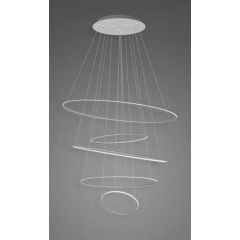 Altavola Design Led Shape LA085P120in4ksilverDali lampa wisząca 1x151 W srebrna