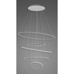 Altavola Design Led Shape LA085P120in4ksilverdimm lampa wisząca 1x151 W srebrna