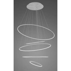 Altavola Design Led Shape LA085P150in3ksilver lampa wisząca 1x192 W srebrna
