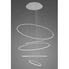 Altavola Design Led Shape LA085P150in3ksilverdimm lampa wisząca 1x192 W srebrna