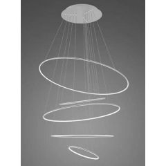 Altavola Design Led Shape LA085P150in4ksilverdimm lampa wisząca 1x192 W srebrna