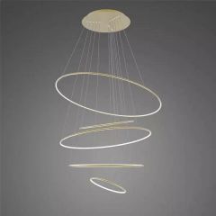 Altavola Design Led Shape LA085P120in3kgoldDali lampa wisząca 5x W złota