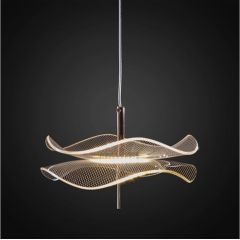 Altavola Design Mariposa LA102P3000K lampa wisząca 1x6 W przezroczysta-różowe złoto