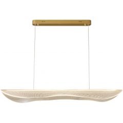 Altavola Design Cortina LA103P120gold lampa wisząca 1x35 W przezroczysta