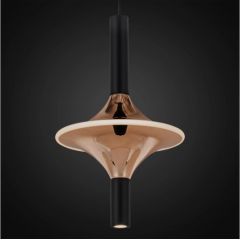 Altavola Design Spinoza LA120P lampa wisząca 1x12 W przezroczysta-złota
