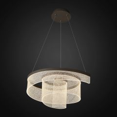 Altavola Design Rose LA124P80coffe lampa wisząca 1x62 W szary/popielaty-srebrna