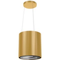 Maan Malwa Linki OMALL439HEGCS3INSA2ZL3KSBFWEO okap kuchenny 39 cm wyspowy złoty