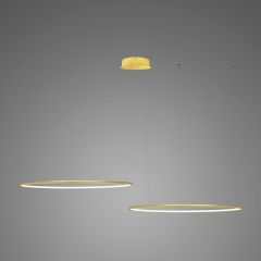 Altavola Design Ledowe Okręgi LA074CO260in3kgold lampa wisząca 2x38 W złota