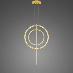 Altavola Design Linea LA0872P60401003kgold lampa wisząca 3x51 W złota
