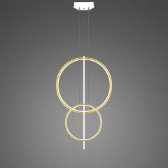 Altavola Design Linea LA0872P60401003kgoldwhite lampa wisząca 3x51 W biała-złota