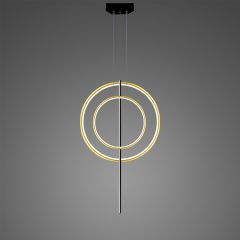 Altavola Design Linea LA0872P60401003kgoldblack lampa wisząca 3x51 W czarna-złota