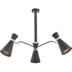 Argon Lukka 1380 lampa podsufitowa 3x15 W czarna