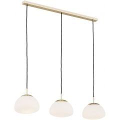 Argon Trini 1494 lampa wisząca 3x15 W mosiądz