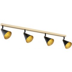 Argon Lucinda 1805 lampa podsufitowa 4x7 W czarna