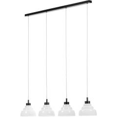 Argon Ventura 1860 lampa wisząca 4x15 W biała-tytan