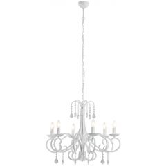 Argon Diadema 2561 lampa wisząca 6x7 W biała