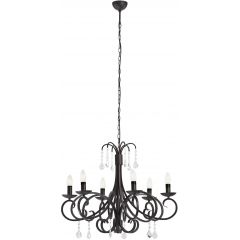 Argon Diadema 2562 lampa wisząca 6x7 W czarna