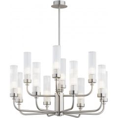 Argon Preston 5088 lampa wisząca x7 W przezroczysta-nikiel