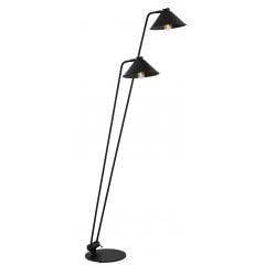 Argon Gabian 7075 lampa stojąca 2x15 W czarna