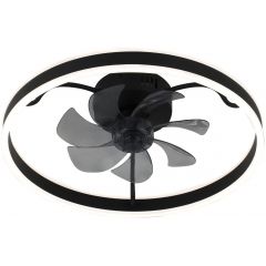 Rabalux Fanfy 71336 plafon 1x40 W biały-czarny