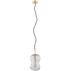 Argon Salerno 8038 lampa wisząca 1x15 W mosiądz