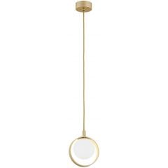 Argon Saturnia 8257 lampa wisząca 1x6 W złota