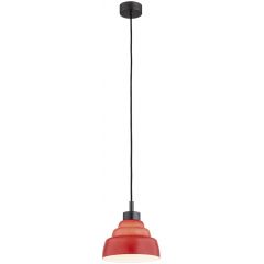 Argon Ventura 8776 lampa wisząca 1x15 W czerwona-tytan
