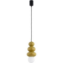 Argon Orlando Plus 8787 lampa wisząca 1x6 W opal-żółta