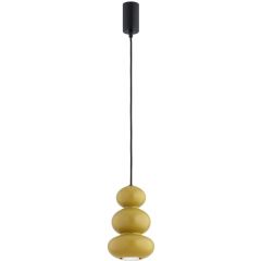 Argon Orlando 8826 lampa wisząca 1x5 W żółta