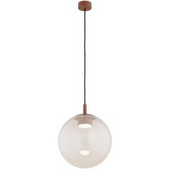 Argon Sacramento 8829 lampa wisząca 1x12 W różowa-brązowa