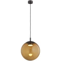 Argon Sacramento 8831 lampa wisząca 1x12 W bursztynowa-tytan