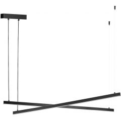 Argon Miami 8838 lampa wisząca 2x74 W czarna