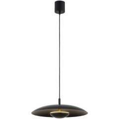 Argon Bolton 8869 lampa wisząca 1x12.5 W czarna