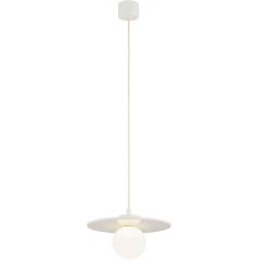 Argon Boll 8949 lampa wisząca 1x6 W biała-opal-granatowa