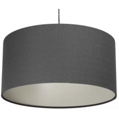 BPS Koncept Len Light 0E020770 lampa wisząca 1x60 W grafitowa