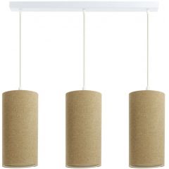 BPS Koncept Boho Ellegant Slim 0T0L3005 lampa wisząca 3x60 W brązowy