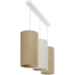 BPS Koncept Boho Ellegant Slim 0T0L3012 lampa wisząca 3x60 W brązowy