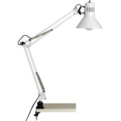 Brilliant Hobby 1080205 lampa biurkowa 1x40 W biały