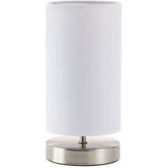 Brilliant Clarie 1324705 lampa stołowa 1x40 W biały