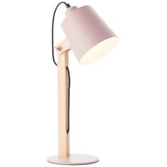 Brilliant Swivel 9271617 lampa biurkowa 1x30 W różowy