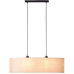 Brilliant Romm 9949276 lampa wisząca 2x52 W beżowy