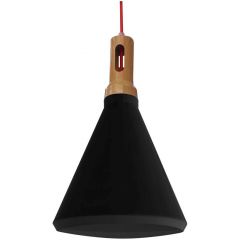 Candellux Robinson 3110421 lampa wisząca 1x60 W czarny