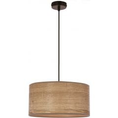 Candellux Legno 3118373 lampa wisząca 1x40 W czarna