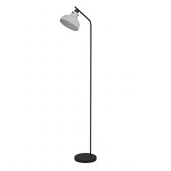 Eglo Matlock 43844 lampa stojąca 1x40 W czarna-szara