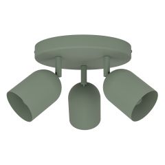 Eglo Tilston 44134 lampa podsufitowa 3x40 W zielona