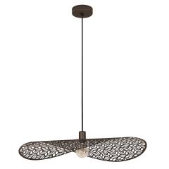 Eglo Swaby 44167 lampa wisząca 1x60 W brązowa